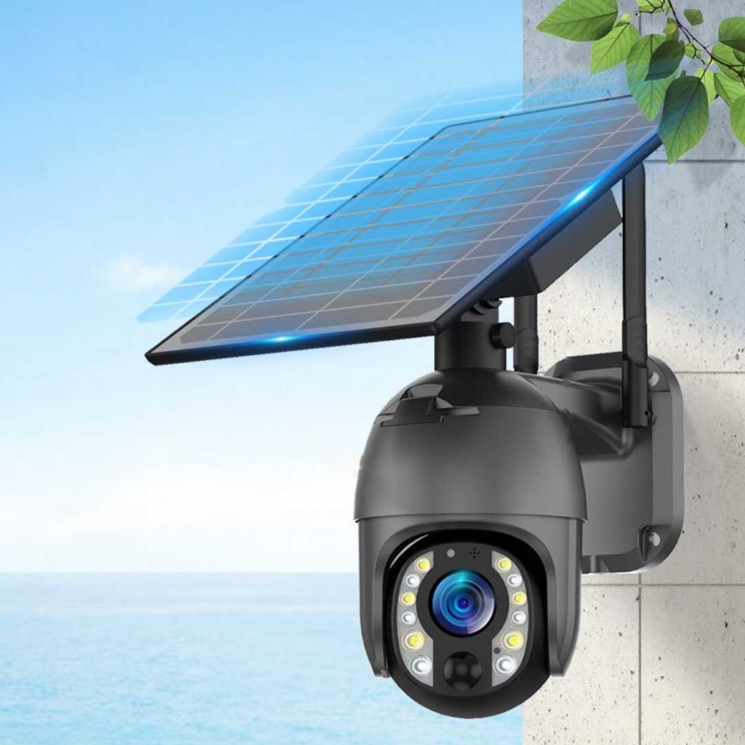 Motion Detection 4K 15MP Ultra Full HD Solar Powered Security Camera Night Vision 10X Zoom (no monthly fees)