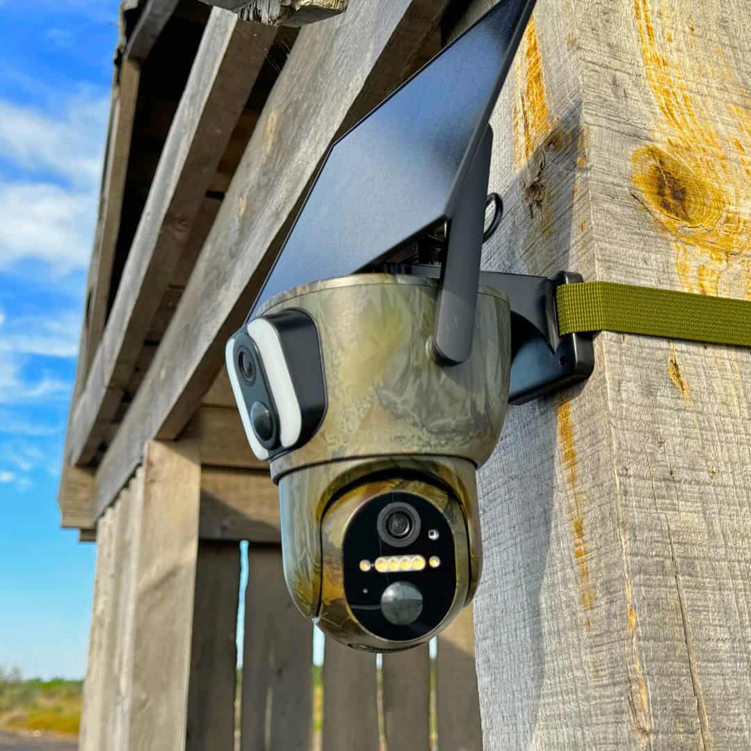 4G Solar-Überwachungskamera 8MP 4K Ultra Full HD